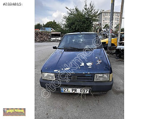 Fiat uno bagaj kapağı dolu