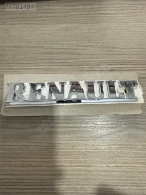 RENAULT YAZISI ORİJİNAL