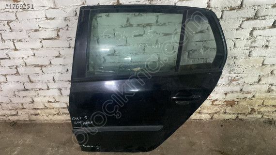 VOLKSWAGEN GOLF 5 SOL ARKA KAPI ÇIKMA ORJİNAL