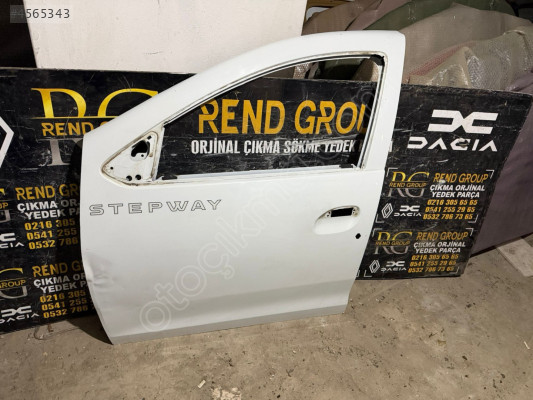 DACİA SANDERO STEPWAY SOL ÖN KAPI ORİJİNAL ÇIKMA
