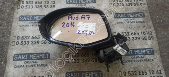 ÇIKMA AUDİ A7 SOL DİKİZ AYNA 2014