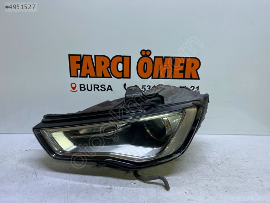 AUDİ A3 SOL ÖN FAR ORJİNAL HATASIZ DOLU