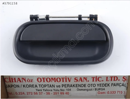 Isuzu NPR66 Sol Dış Kapı Kolu 8978677221CC