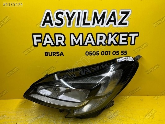 CORSA E LEDLİ SOL FAR - ORJİNAL PARÇA