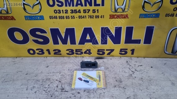 Mazda tekli cam düğme