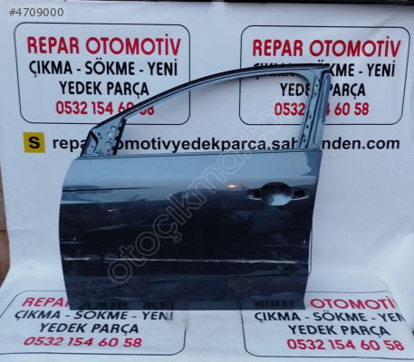 Renault megane 4 sol ön kapı 2024 gri orijinal