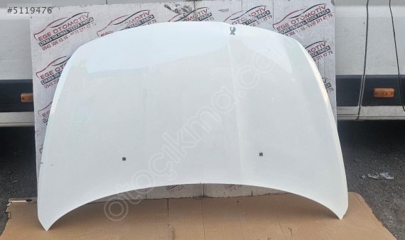 FİAT EGEA BEYAZ MOTOR KAPUTU ORJINAL LOKALLİK