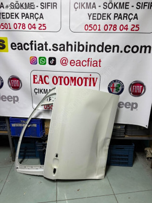 FİAT EGEA SAĞ ÖN KAPI BEYAZ ÇITIR HASARLI EAC