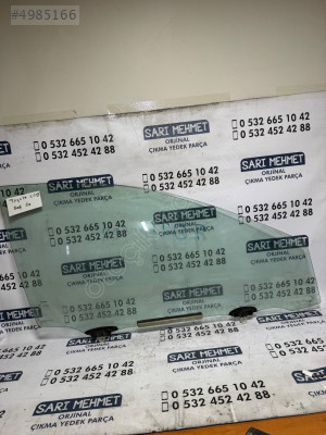 ÇIKMA TOYOTA COROLLA 2013 SAĞ ÖN KAPI CAMI