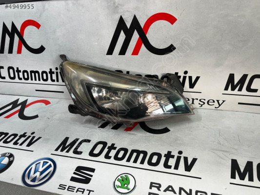 Opel astra j sağ far 1216125