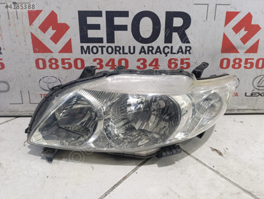 TOYOTA COROLLA SOL FAR ÇIKMA ORİJİNAL PARÇA