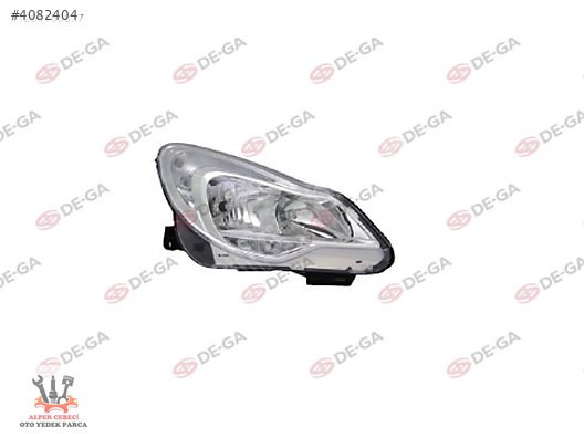 OPEL CORSA-D HB. SAĞ FAR (KROM) 2010-2014