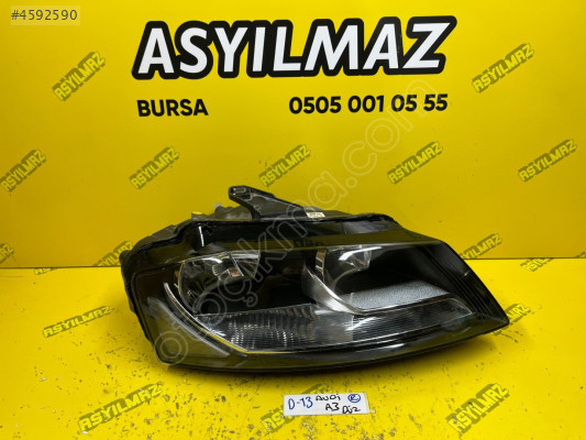 AUDİ A3 SAĞ FAR (ORJİNAL) - 8P0941004B