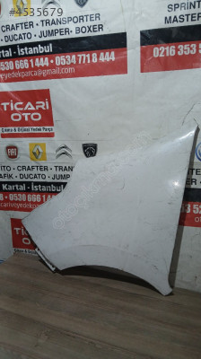 Renault Master Çıkma Orjinal Sol Ön Çamurluk
