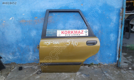 VOLVO S40 SOL ARKA KAPI DOLU