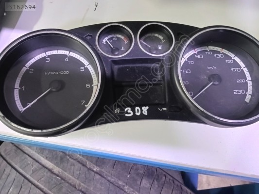 PEUGEOT 308 GÖSTERGE SAATİ