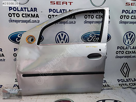 Dacia Logan Sol Ön Kapı cam fitili Orjinal