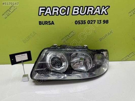 AUDİ A3 SOL FAR İTHAL 2000-2004