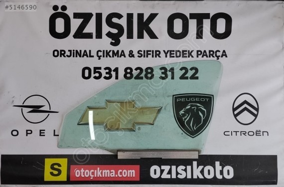 OPEL CORSA C - COMBO C SOL ÖN KAPI CAMI ÇIKMA ORJİNAL