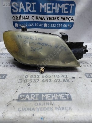 ÇIKMA MİTSUBİSHİ OUTLANDER SAĞ ÖN FAR