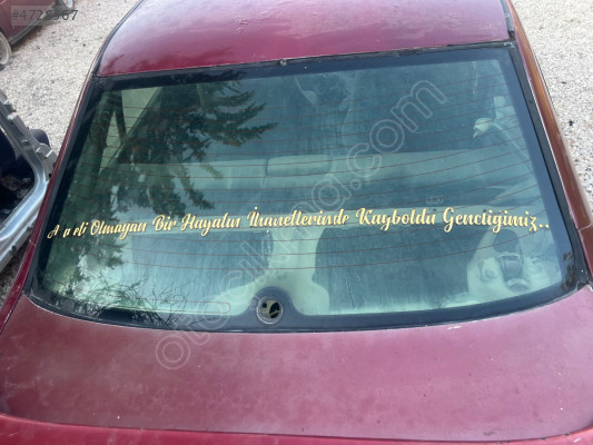 FİAT TEMPRA ARKA CAM ÇIKMA HATASIZ