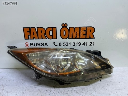 MAZDA 3 SAĞ ÖN FAR ORJİNAL BDG7-51030