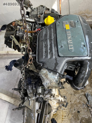 Renault kangoo 1.9 çıkma motor