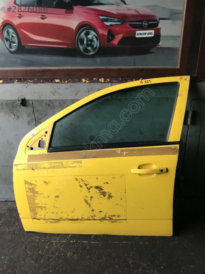 OPEL ASTRA H SOL ÖN KAPI SARI RENK HATASIZ