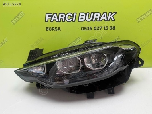 EGEA LEDLİ MERCEKLİ GRİ KAŞ SOL FAR HATASIZ