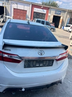 2014 2017 Model Toyota corolla çıkma arka dingil dolu