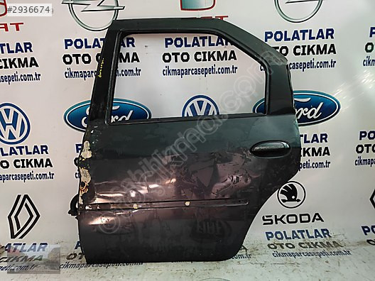 Dacia Logan sol arka kapı orijinal