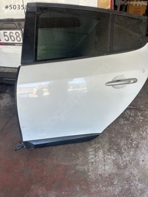 Renault megane 3 beyaz sol arka kapı