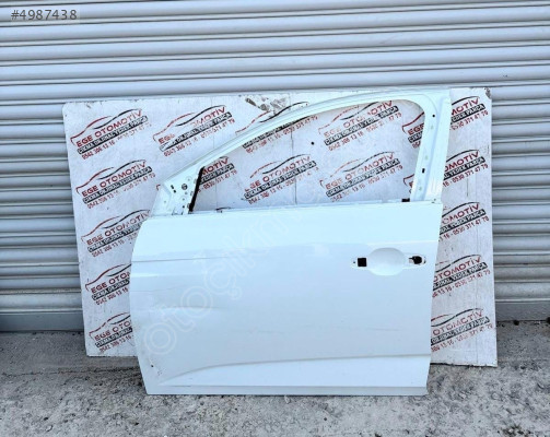 RENAULT MEGAN 4 BEYAZ SOL ÖN KAPI ORJINAL