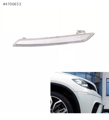 63147187087 BMW X5 E70 X6 E71 E72 0714 REFLEKTÖR ÖN TAMPON SOL