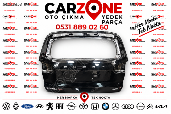 chery tiggo 8 pro bagak kapısı