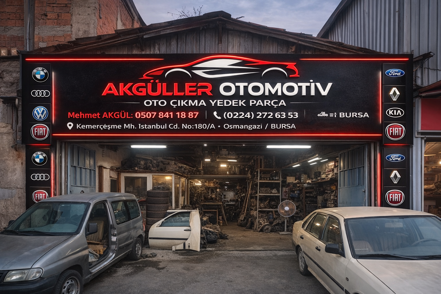 AKGÜLLER OTO ÇIKMA