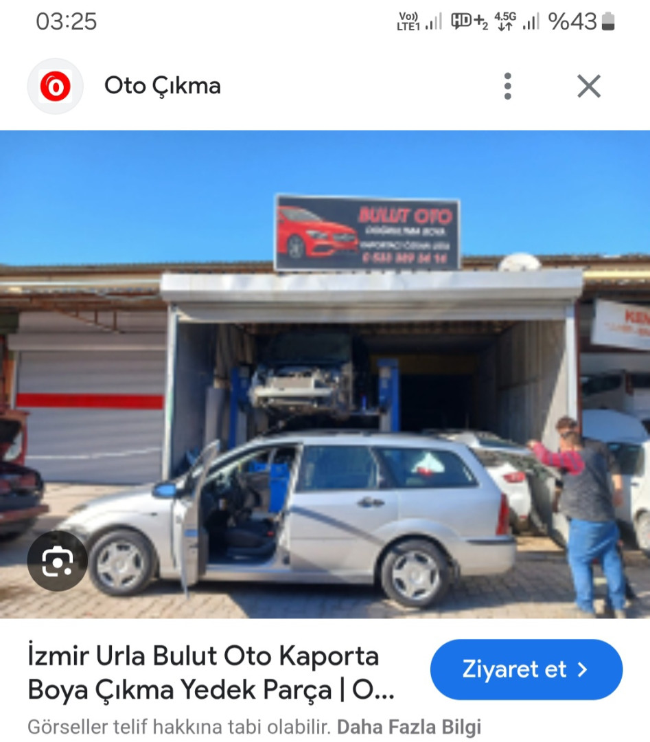 Bulut Oto Kaporta Boya Çıkma Yedek Parça