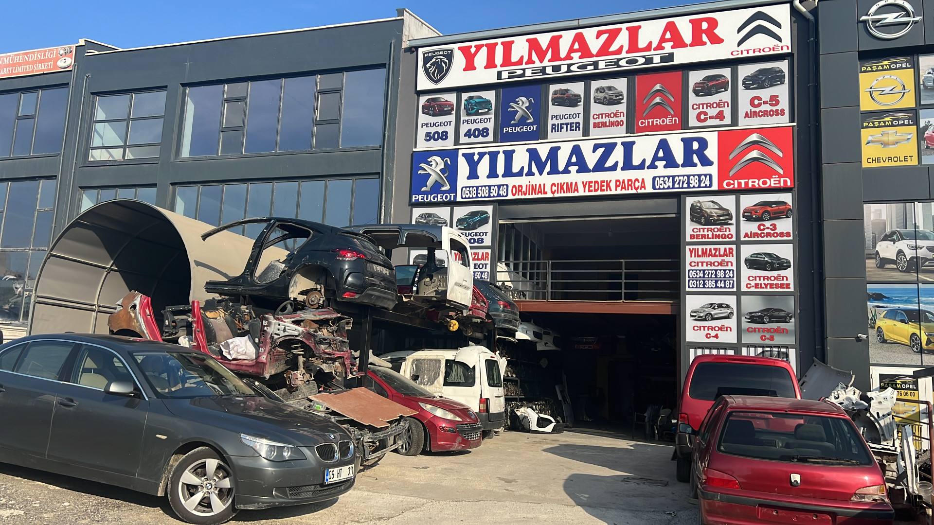 YILMAZLAR PEUGEOT OTO ÇIKMA
