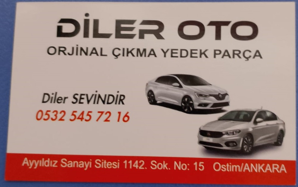 DİLER OTO ORJİNAL ÇIKMA YEDEK PARÇA
