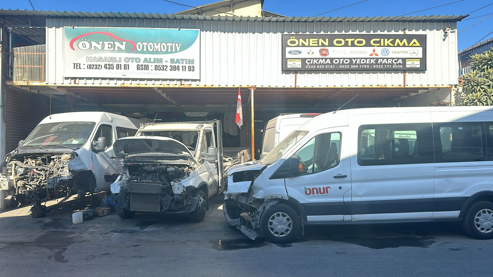 ÖNEN OTO ÇIKMA